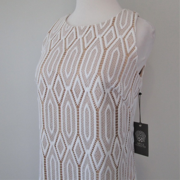 NWT HOST PICK Ivory Lace Cocktail Sheath Dress 14 - Picture 4 of 8